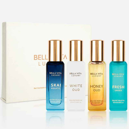 Bella Vita Luxuri Set Unisex Eau De Parfum 4x20ml