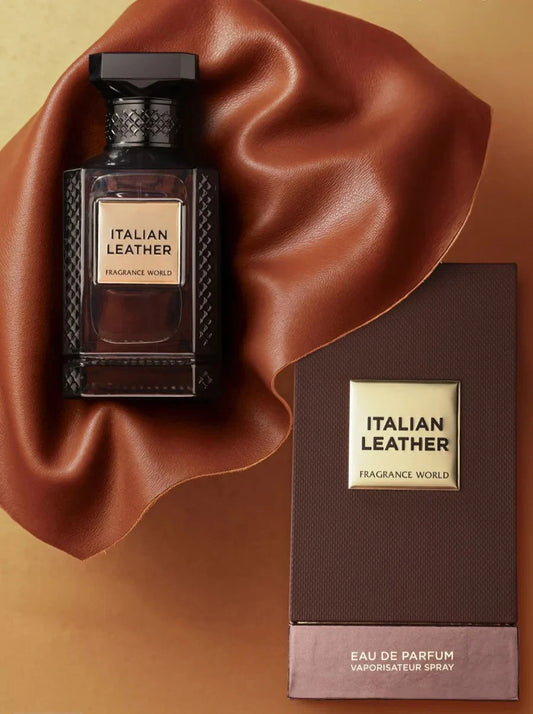 150ml Fragrance World Italian Leather Eau de Parfum für Herren