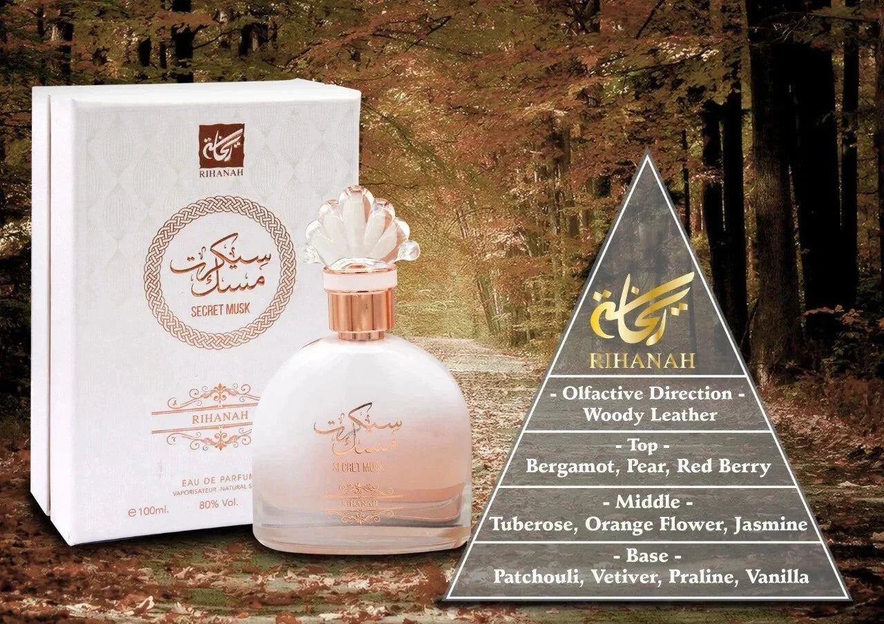 NUSUK Secret Musk Eau de Parfum 100ml